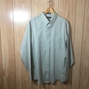 Chaps Wrinkle Free Fitted Collared Long Sleeve Shirt XXL